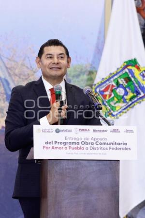 GOBIERNO ESTATAL . OBRA COMUNITARIA