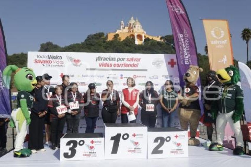 SAN ANDRÉS CHOLULA . CARRERA CRUZ ROJA