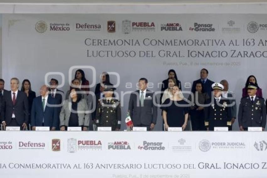 CEREMONIA LUCTUOSA IGNACIO ZARAGOZA