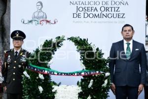 ANIVERSARIO NATALICIO  JOSEFA ORTIZ