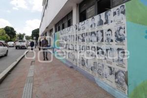 MURAL . VOZ DE LOS DESAPARECIDOS