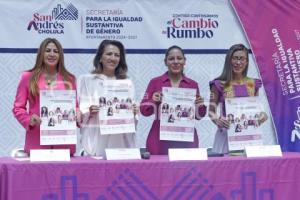 SAN ANDRÉS CHOLULA . FORO SER MUJER
