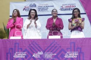 SAN ANDRÉS CHOLULA . FORO SER MUJER
