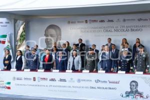 CEREMONIA NATALICIO NICOLÁS BRAVO