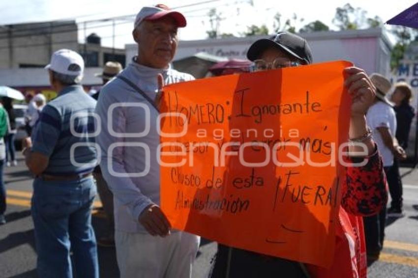 TLAXCALA . MANIFESTACIÓN MAESTROS SNTE