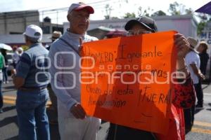 TLAXCALA . MANIFESTACIÓN MAESTROS SNTE