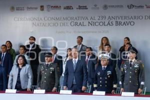 CEREMONIA NATALICIO NICOLÁS BRAVO