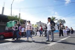 TLAXCALA . MANIFESTACIÓN MAESTROS SNTE