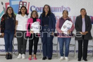 SAN ANDRÉS CHOLULA . ENTREGA ÚTILES ESCOLARES