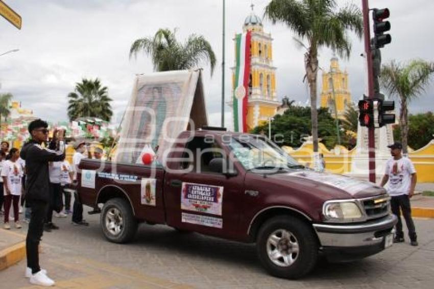 ACATLÁN . ANTORCHA GUADALUPANA
