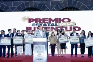 GOBIERNO ESTATAL . PREMIO DE LA JUVENTUD
