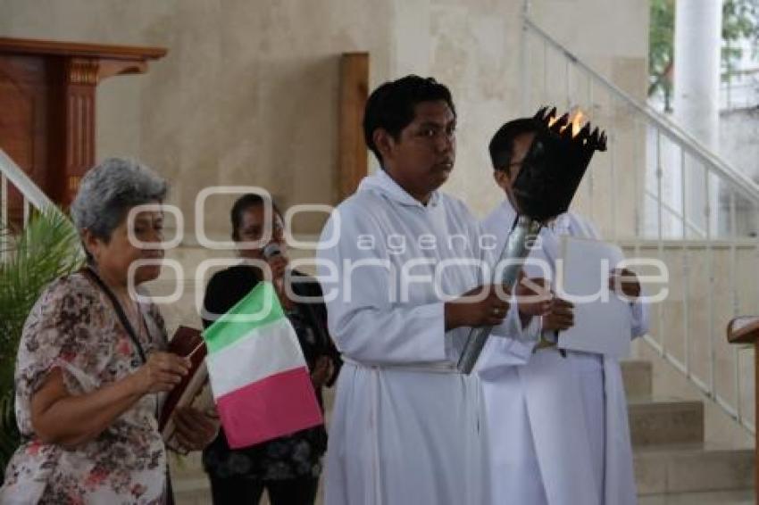 ACATLÁN . ANTORCHA GUADALUPANA
