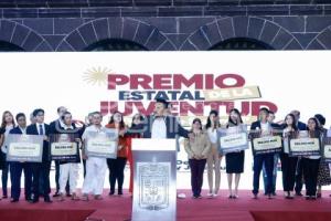 GOBIERNO ESTATAL . PREMIO DE LA JUVENTUD