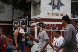 ACATLÁN . ANTORCHA GUADALUPANA