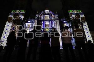 VIDEO MAPPING . CATEDRAL DE PUEBLA