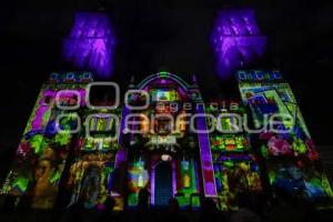 VIDEO MAPPING . CATEDRAL DE PUEBLA