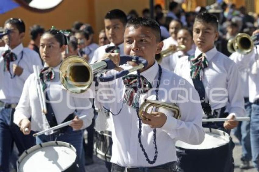SAN ANDRÉS CHOLULA . DESFILE 16 SEPTIEMBRE