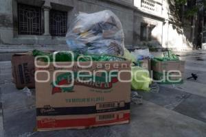 FIESTAS PATRIAS . BASURA