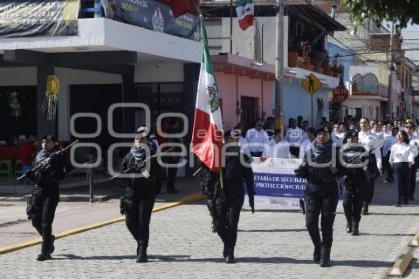 SAN ANDRÉS CHOLULA . DESFILE 16 SEPTIEMBRE