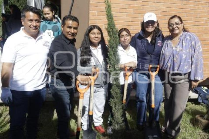SAN ANDRÉS CHOLULA . JORNADA DE REFORESTACIÓN