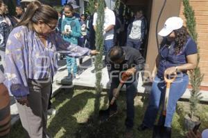 SAN ANDRÉS CHOLULA . JORNADA DE REFORESTACIÓN