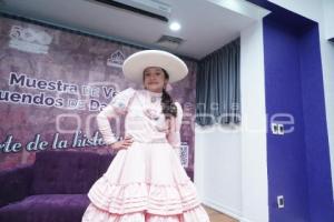 TLAXCALA . MUESTRA VESTIDOS CHARRAS