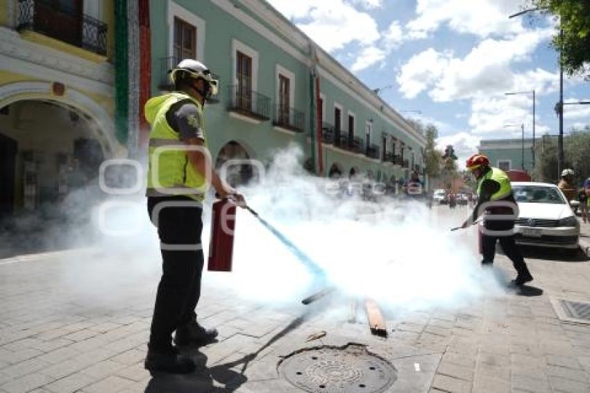 TLAXCALA . SIMULACRO NACIONAL 2025