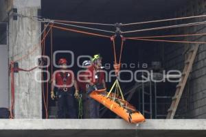 SAN ANDRÉS CHOLULA . SIMULACRO NACIONAL 2025