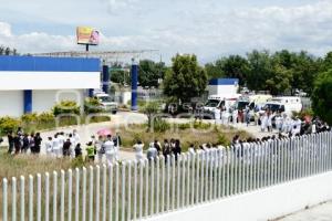SIMULACRO NACIONAL . HOSPITAL DE CHOLULA