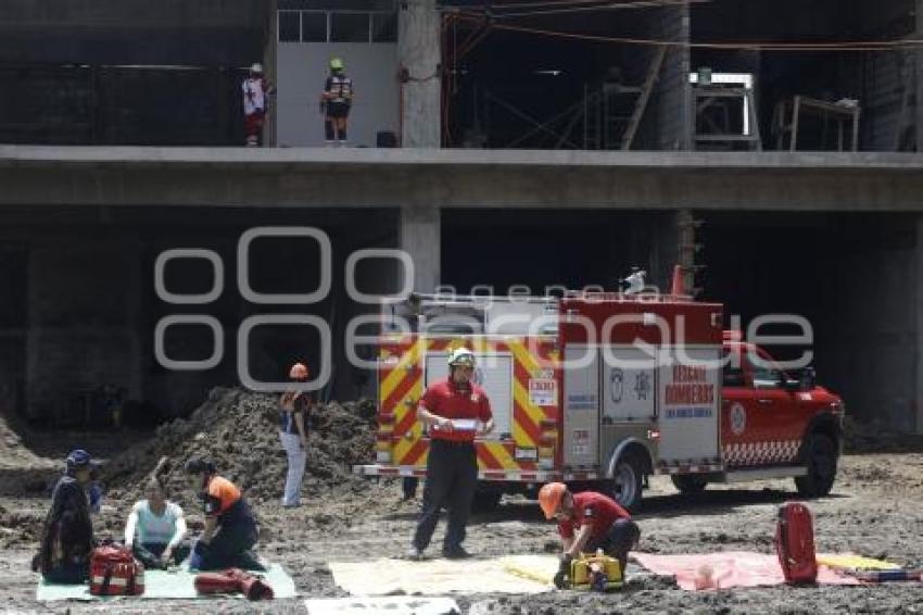 SAN ANDRÉS CHOLULA . SIMULACRO NACIONAL 2025