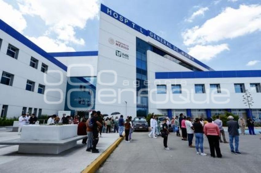 SIMULACRO NACIONAL . HOSPITAL DE CHOLULA
