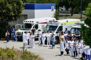 SIMULACRO NACIONAL . HOSPITAL DE CHOLULA