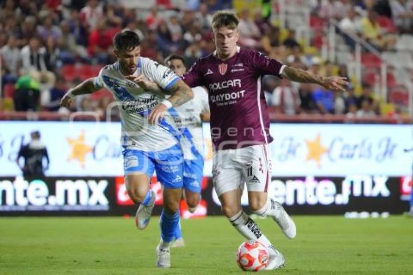 FÚTBOL . NECAXA VS PUEBLA