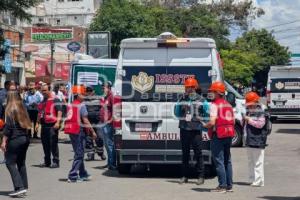 SIMULACRO NACIONAL . ISSSTE