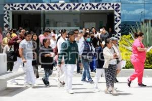 SIMULACRO NACIONAL . HOSPITAL DE CHOLULA