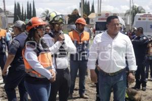 SAN ANDRÉS CHOLULA . SIMULACRO NACIONAL 2025