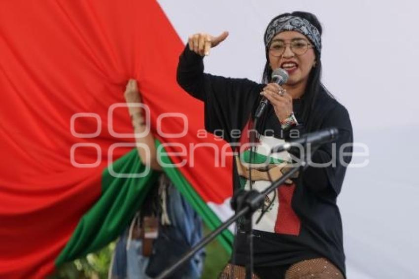 MANIFESTACIÓN . APOYO A PALESTINA