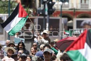 MANIFESTACIÓN . APOYO A PALESTINA