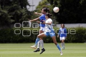 FÚTBOL FEMENIL . PUEBLA VS CRUZ AZUL