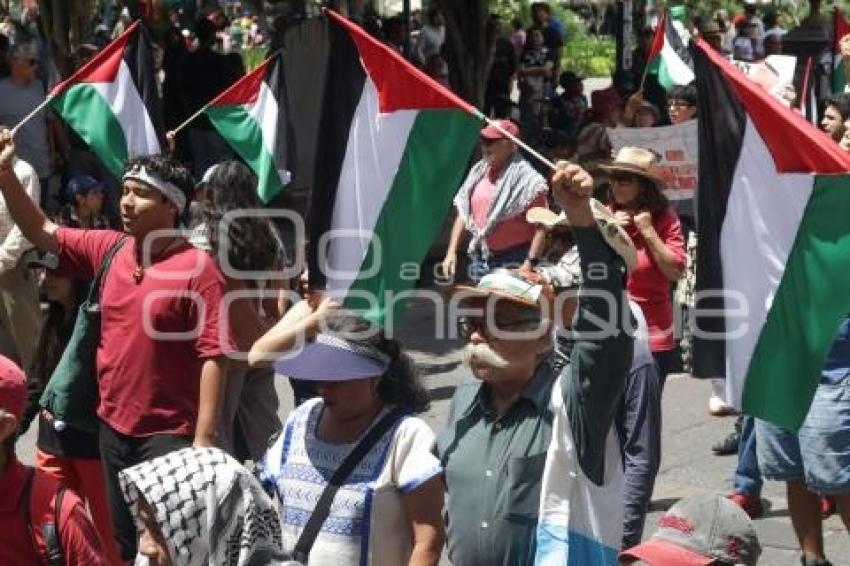 MANIFESTACIÓN . APOYO A PALESTINA