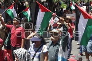 MANIFESTACIÓN . APOYO A PALESTINA