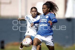 FÚTBOL FEMENIL . PUEBLA VS CRUZ AZUL
