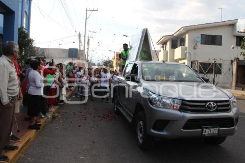 ATLIXCO . ANTORCHA GUADALUPANA