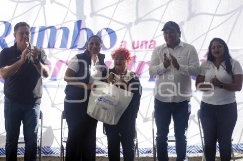 SAN ANDRÉS CHOLULA . ENTREGA DE DESPENSAS