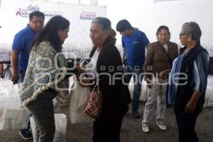 SAN ANDRÉS CHOLULA . ENTREGA DE DESPENSAS
