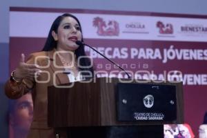 SAN PEDRO CHOLULA . BECAS JOVENES 2025