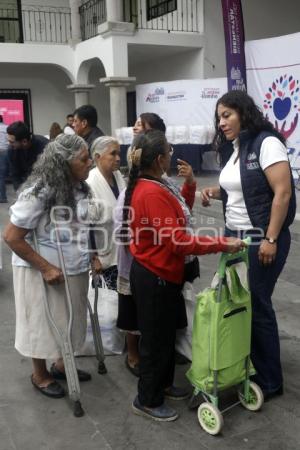 SAN ANDRÉS CHOLULA . APOYOS ALIMENTARIOS 