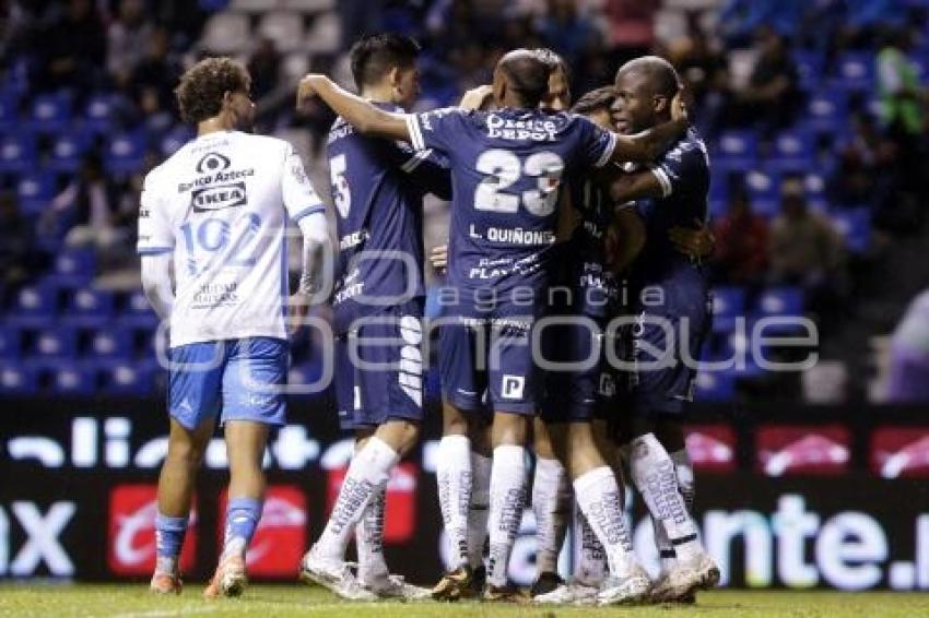 FÚTBOL . CLUB PUEBLA VS PACHUCA