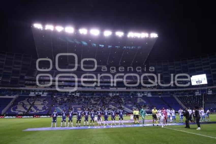 FÚTBOL . CLUB PUEBLA VS PACHUCA