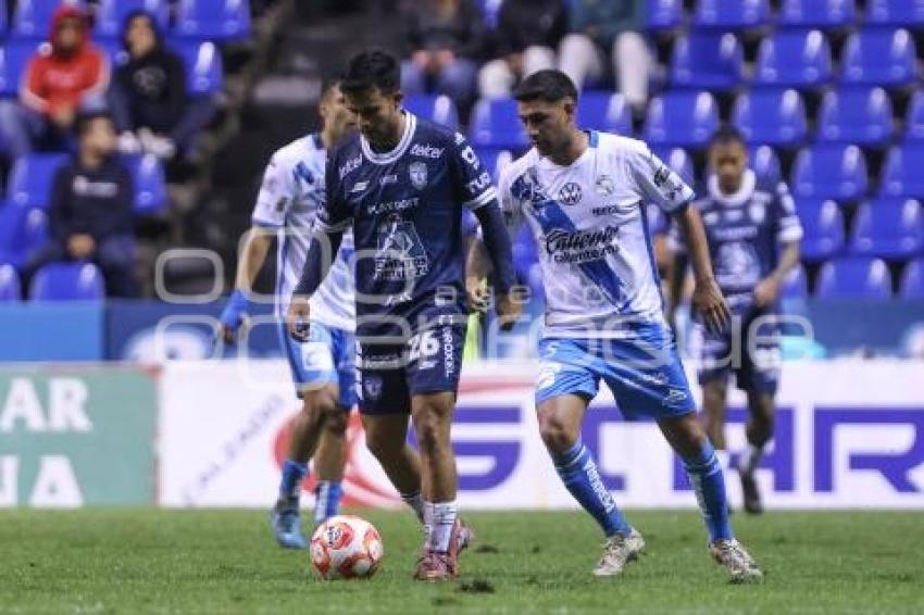 FÚTBOL . CLUB PUEBLA VS PACHUCAS